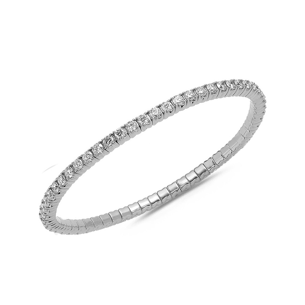 Collection Extensibles - Bracelet Diamants - Or blanc