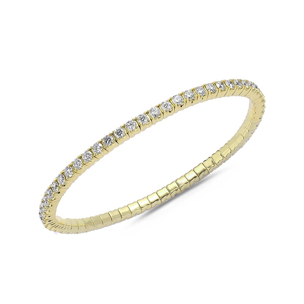 Collection Extensibles - Bracelet Diamants - Or jaune