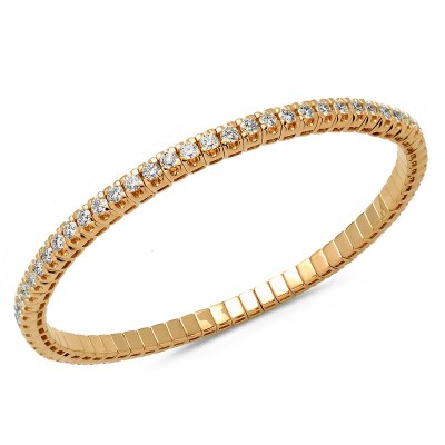 Collection Extensibles - Bracelet Diamants - Or jaune