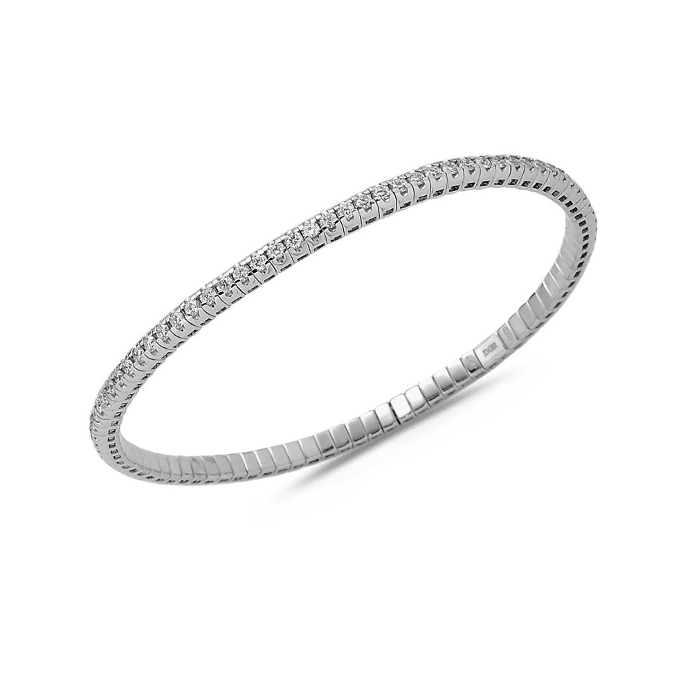 Collection Extensibles - Bracelet Diamants - Or blanc